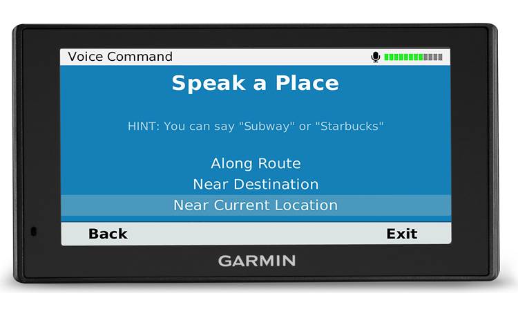Garmin DriveSmart™ 60LMT Voice-activated navigation lets you keep your hands on the wheel