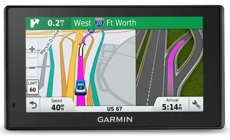 Garmin DriveSmart™ 70LMT Active lane guidance