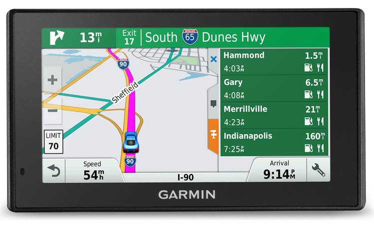 Garmin DriveSmart™ 70LMT Up Ahead with milestones