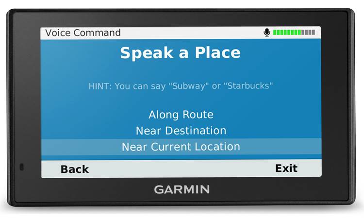 Garmin DriveSmart™ 70LMT Voice-activated navigation lets you keep your hands on the wheel
