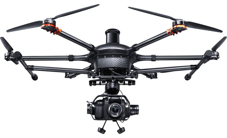Yuneec Tornado H920 Hexacopter RTF Bundle Shown in flight with landing gear retracted (camera not included)