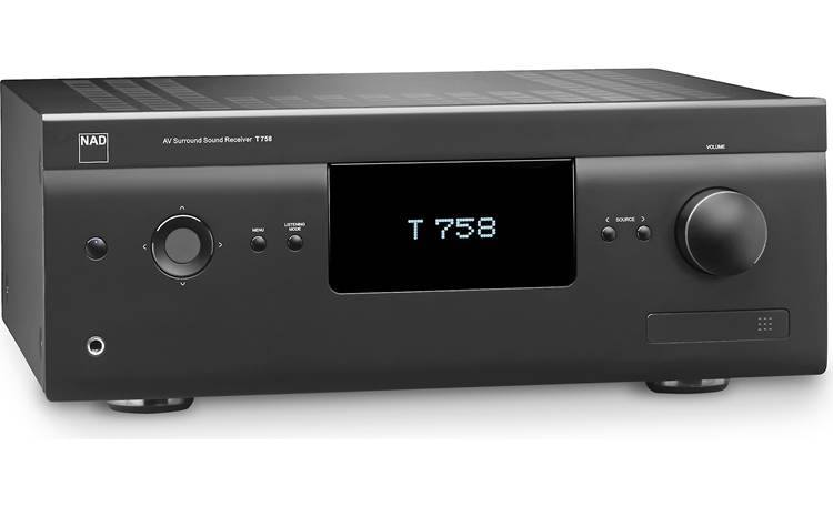 NAD T 758 (Factory Refurbished) Angled front view