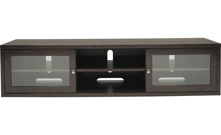 Sanus JFV60 Chocolate - with legs removed for wall-mounting