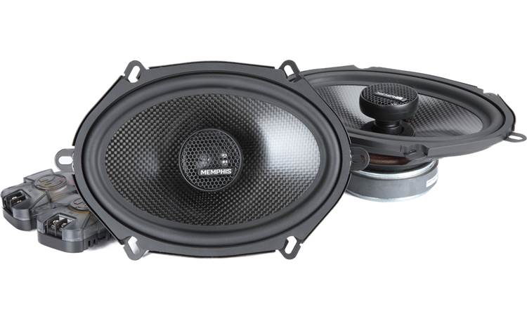 Memphis Audio 15-MCX57 Memphis Audio's MClass Series speakers give you swivel-mounted tweeters for more effective dispersal of the high range