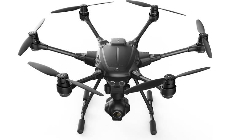 Yuneec Typhoon H Hexacopter The hexacopter's six blades offer greater lift, speed, and maneuverability