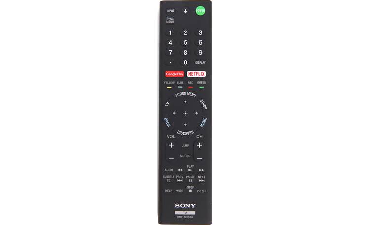 Sony XBR-55X850D Remote