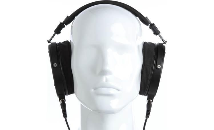 Audeze LCD-X (leather-free) Mannequin shown for fit and scale