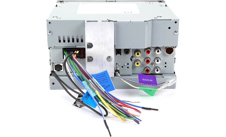 JVC KW-V220BT Back with wiring harness