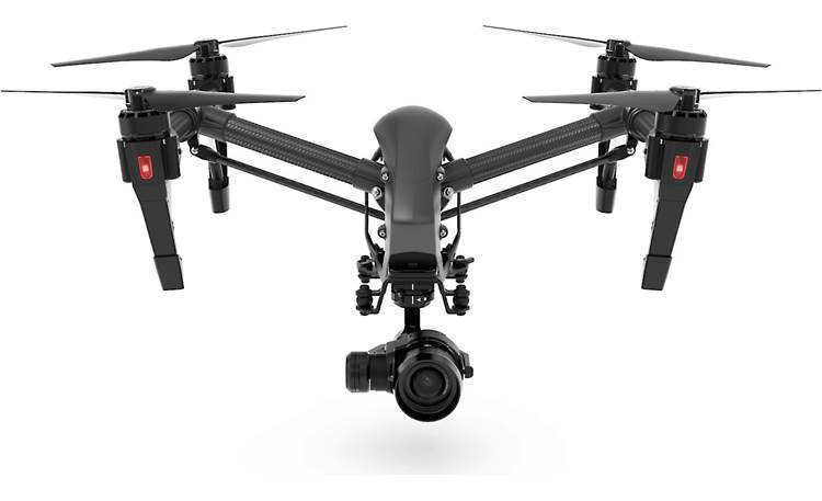 DJI Inspire 1 PRO Black Edition After liftoff, the landing gear raises up to allow the camera an unobstructed 360° view