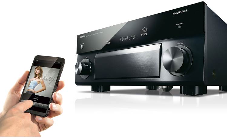 Yamaha AVENTAGE RX-A1060 Built-in Bluetooth lets you stream music from a compatible mobile device