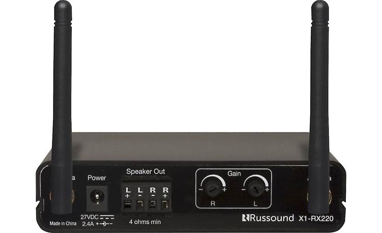 Russound X1 Kit 1 Wireless Home Starter Kit X1-RX220 wireless amplifier (back)