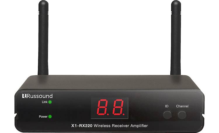 Russound X1 Kit 1 Wireless Home Starter Kit X1-RX220 wireless amplifier (front)