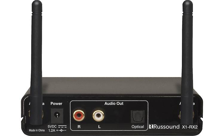 Russound X1 Kit 2 Wireless Point to Point Audio Package X1-RX2 wireless receiver (back)