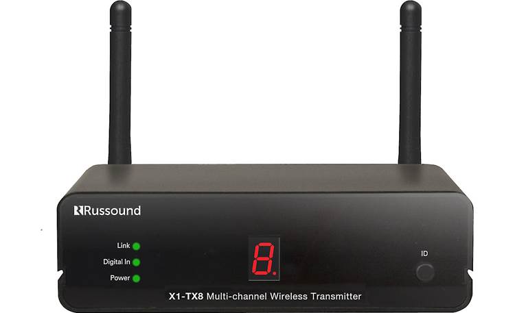 Russound X1 Kit 2 Wireless Point to Point Audio Package X1-TX8 wireless transmitter (front)