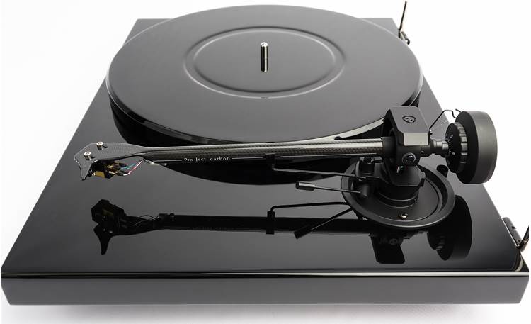 Pro-Ject 1Xpression Carbon Side view with dustcover removed