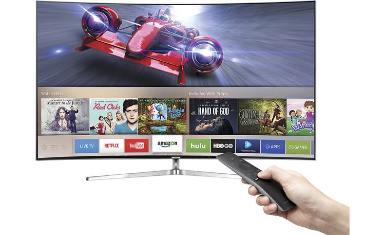 Samsung UN65KS9800 Samsung's Smart Hub interface gives you simple access to live TV, streaming content, and apps