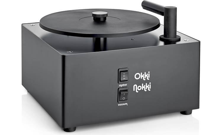 Okki Nokki RCM Vacuum action removes used cleaning fluid and stores it for disposal