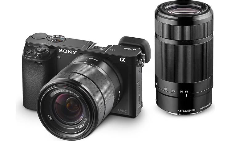 Sony a6000 Two Lens Kit Front