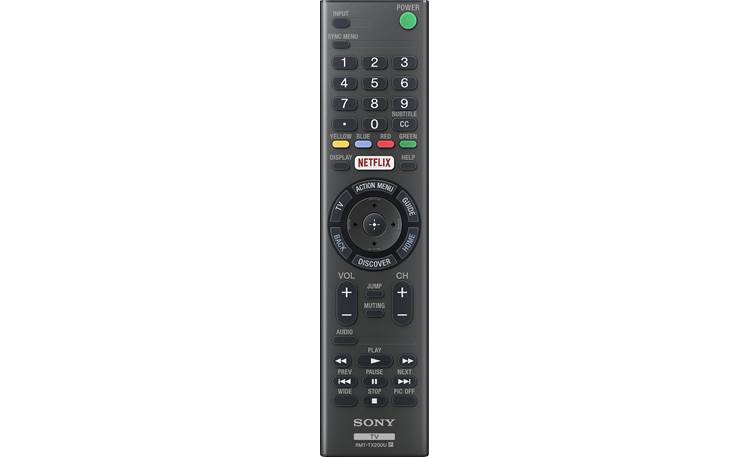 Sony XBR-65X750D Remote