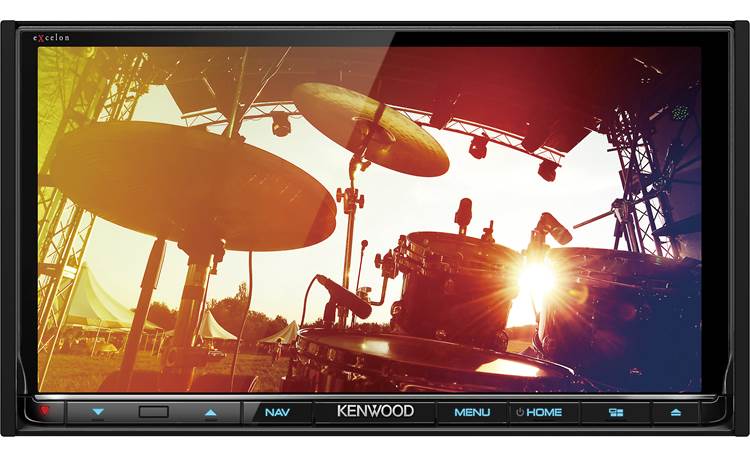 Kenwood Excelon DNX893S See video with vibrant color and dynamic contrast