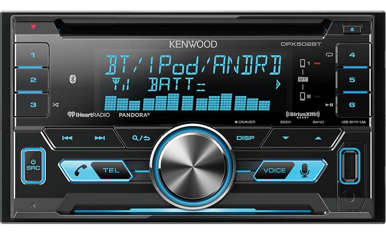 Kenwood DPX502BT Enjoy streaming music and hands-free calling using Bluetooth®
