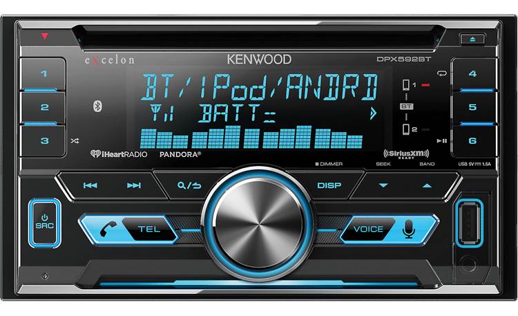 Kenwood Excelon DPX592BT Enjoy streaming music and hands-free calling using Bluetooth®