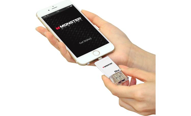 Monster Digital iX32 Add 32GB of memory to your iPhone®