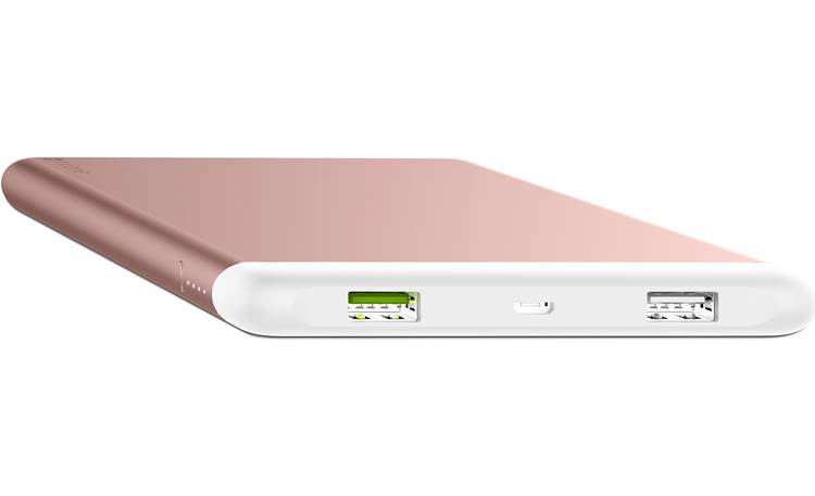 mophie powerstation 8X Rose Gold - connection detail