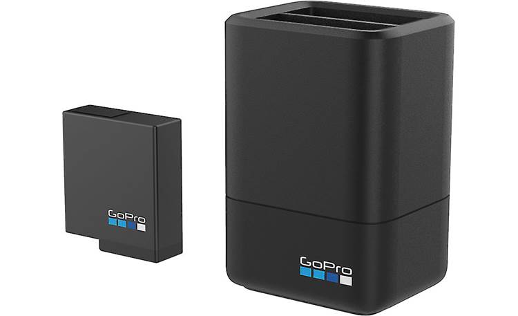 GoPro Dual Battery Charger and Battery Front