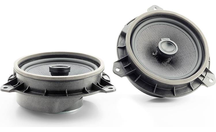 Focal IC 165 TOY These custom-fit speakers feature factory connectors for streamlined installation.