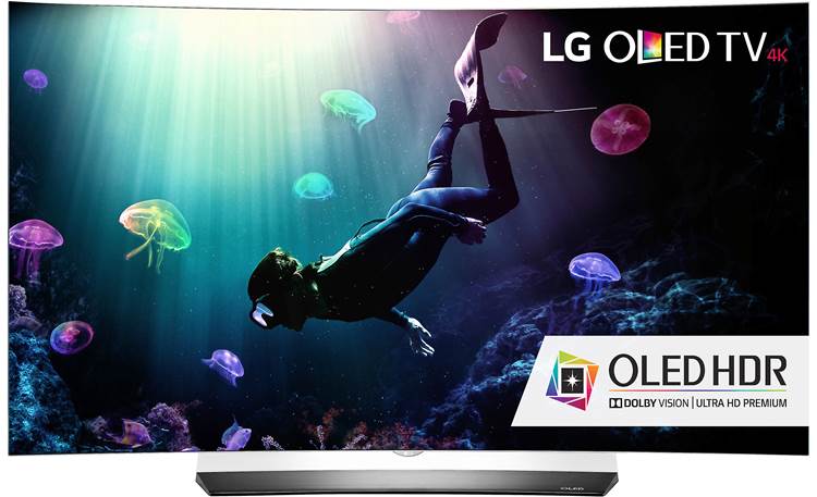 LG OLED55C6P Front view
