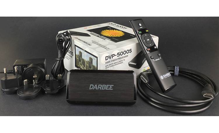 DarbeeVision DVP-5000S Processor and included accessories