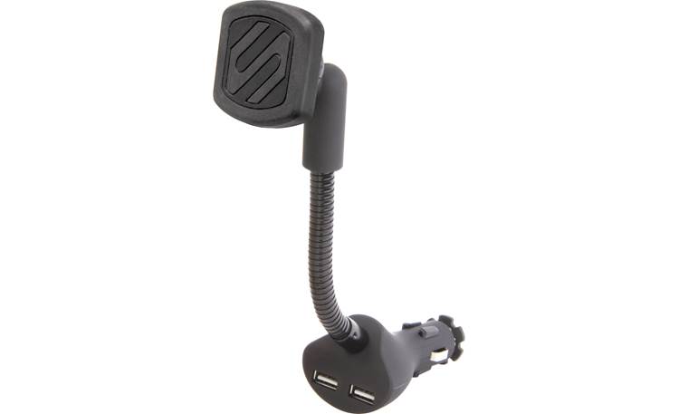 Scosche MAGC242 magicMOUNT™ Charge two devices at once with the MAGC242 magicMOUNT