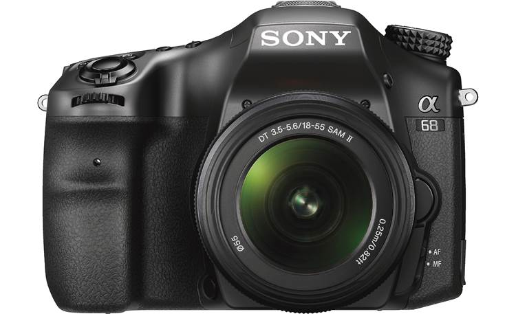 Sony Alpha a68 Kit Front, straight-on