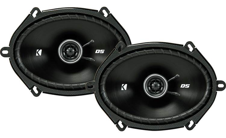 Kicker 43DSC6804 The slim profile design of Kicker's DS Series makes these speakers a fit for more vehicles