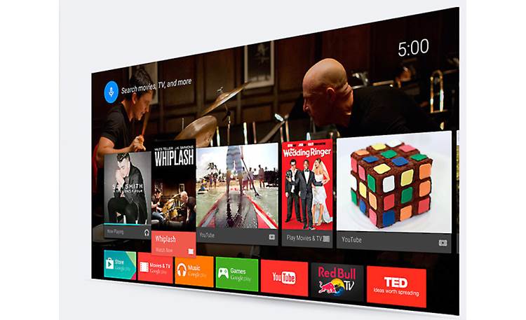 Sony XBR-65X850D Easy-to-use Android TV interface