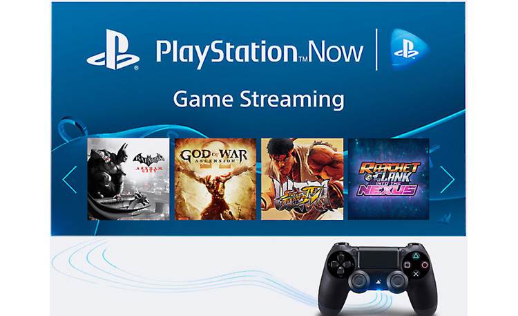 Sony XBR-75X940D PlayStationNow game streaming
