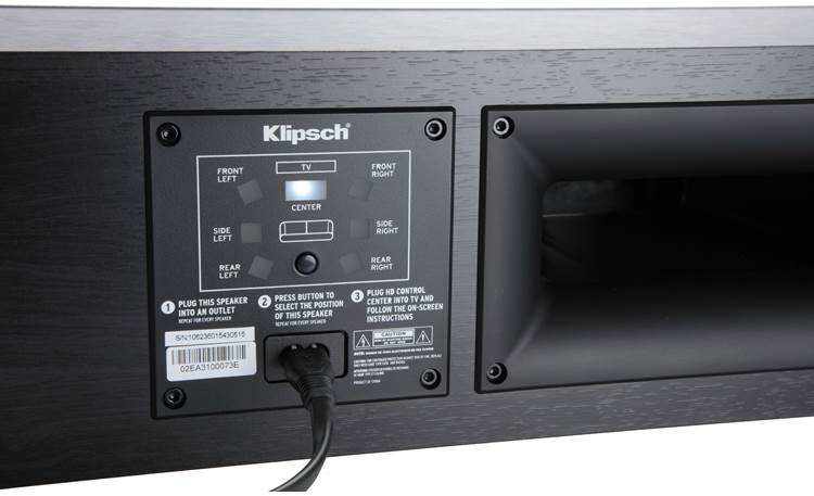 Klipsch RP-440WC Reference Premiere HD Wireless One-button wireless pairing for easy setup