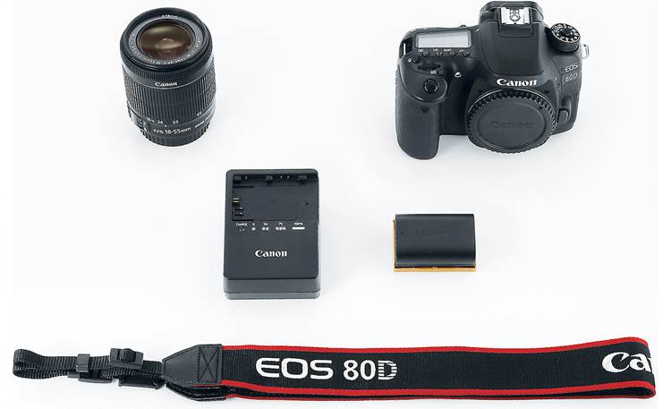 Canon EOS 80D Kit EOS 80D Kit contents