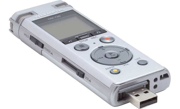 Olympus DM-720 With USB connector extended