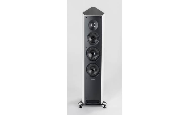 Sonus Faber Venere 3.0 Direct front view with grille removed (White)