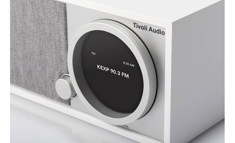 Tivoli Model One® Digital White/Gray - display detail
