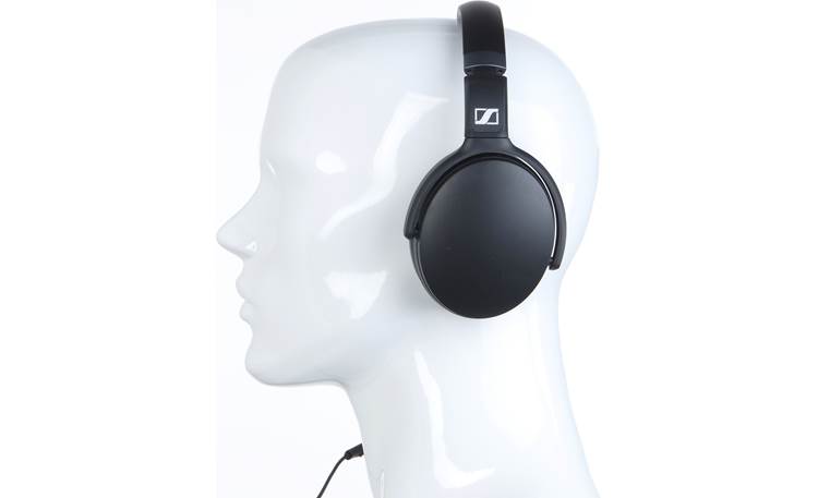 Sennheiser HD 4.30g Mannequin shown for fit and scale