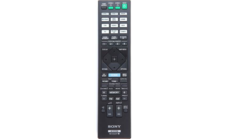 Sony STR-ZA3100ES Remote