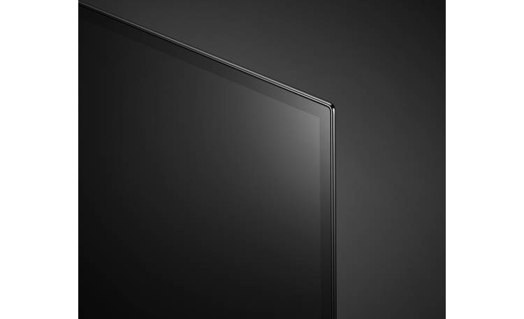LG OLED55C7P Close-up view of bezel (front)