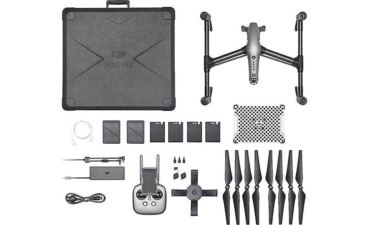 DJI Inspire 2 Shown with included accessories