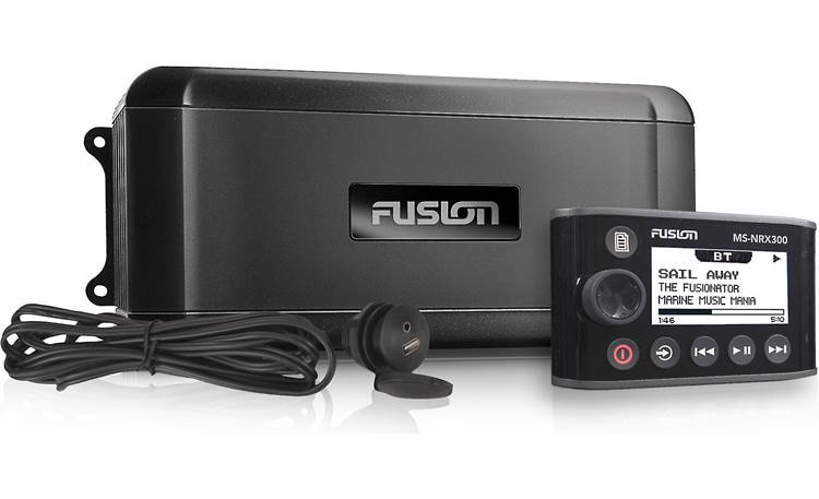 Fusion MS-BB300R Black Box Entertainment System Front