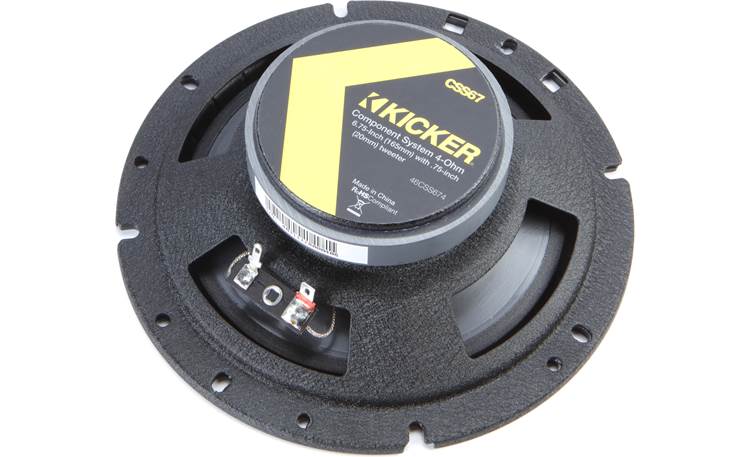 Kicker 46CSS674 CS Series 6 3 4 Component Speaker System At Crutchfield