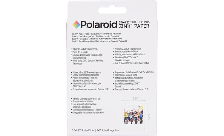 Polaroid ZINK® Paper Back