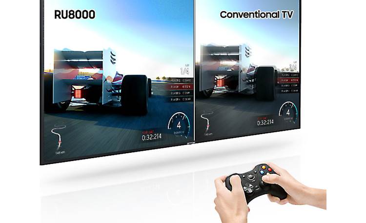 Samsung UN49RU8000 This TV's high-contrast picture and low input lag are great for gaming